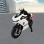 Logo of Police Motorbike Simulator 3D android Application 