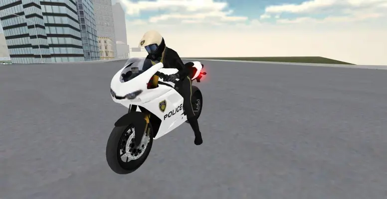 Police Motorbike Simulator 3D android App screenshot 3